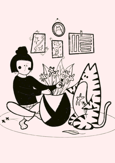 Domowe sprawunki — @tigrik_ilustracje